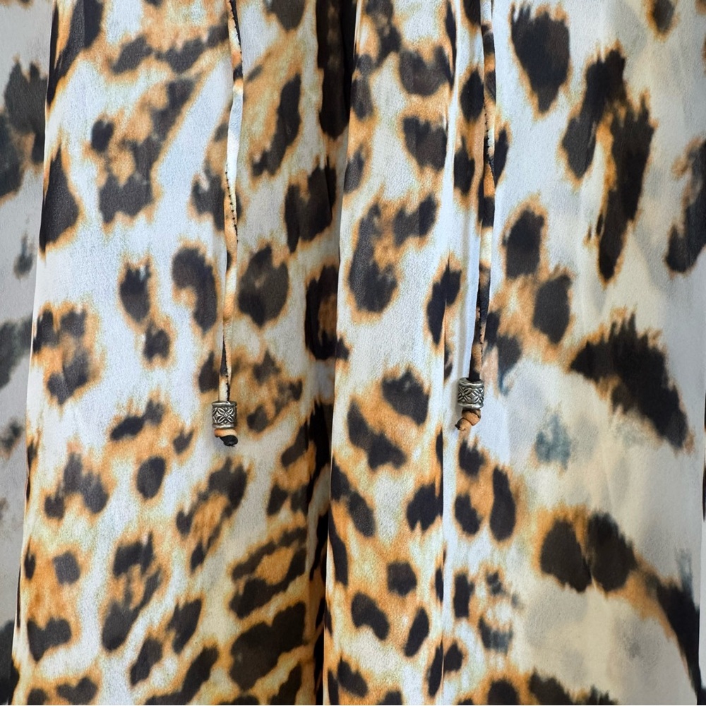 Boston Proper Multicolor Animal Print Kaftan - Picture 2 of 7